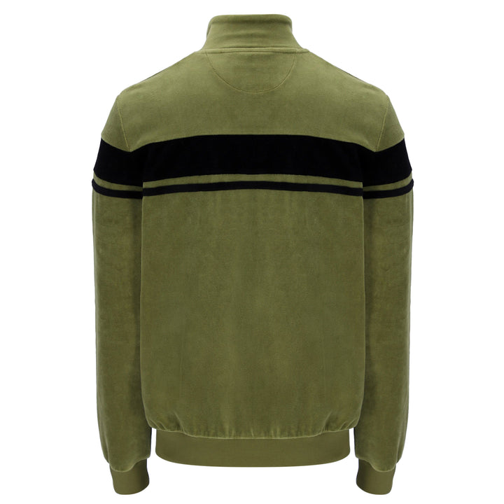 Sergio Tacchini Damarindo Velour Track Top Green