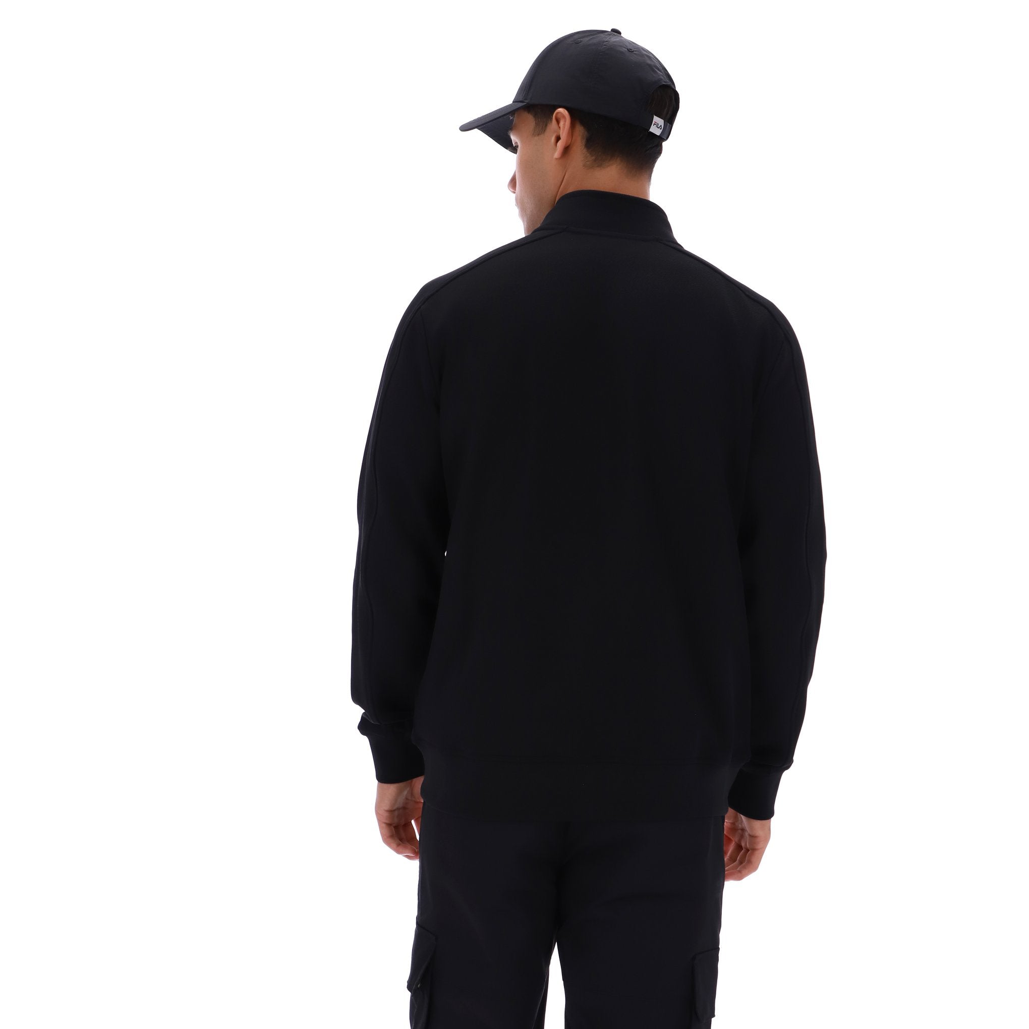 Fila Gold Davey Track Top Black