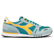 Diadora Titan Trainers Sky/Yellow