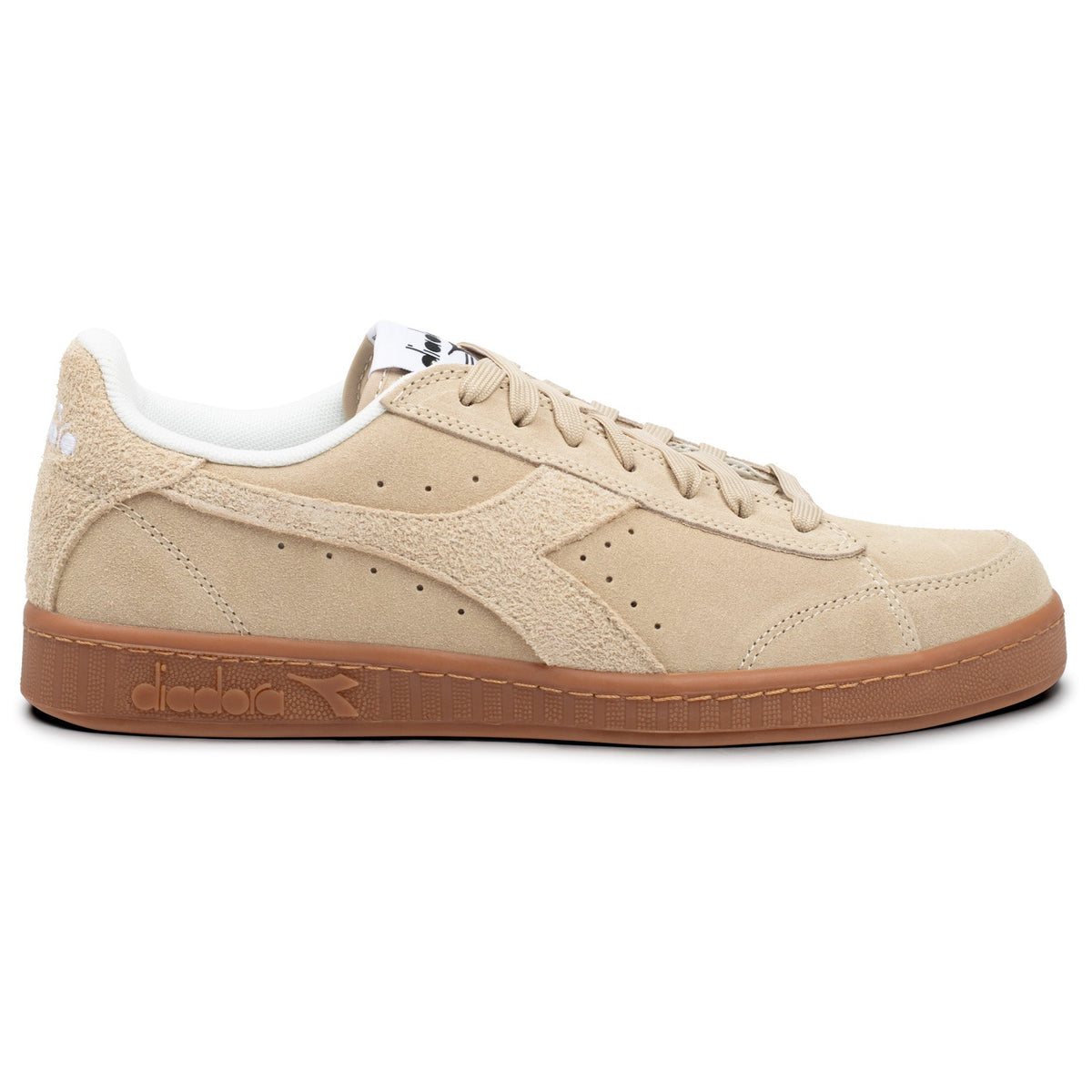 Diadora Suede Game Low Trainers Beige