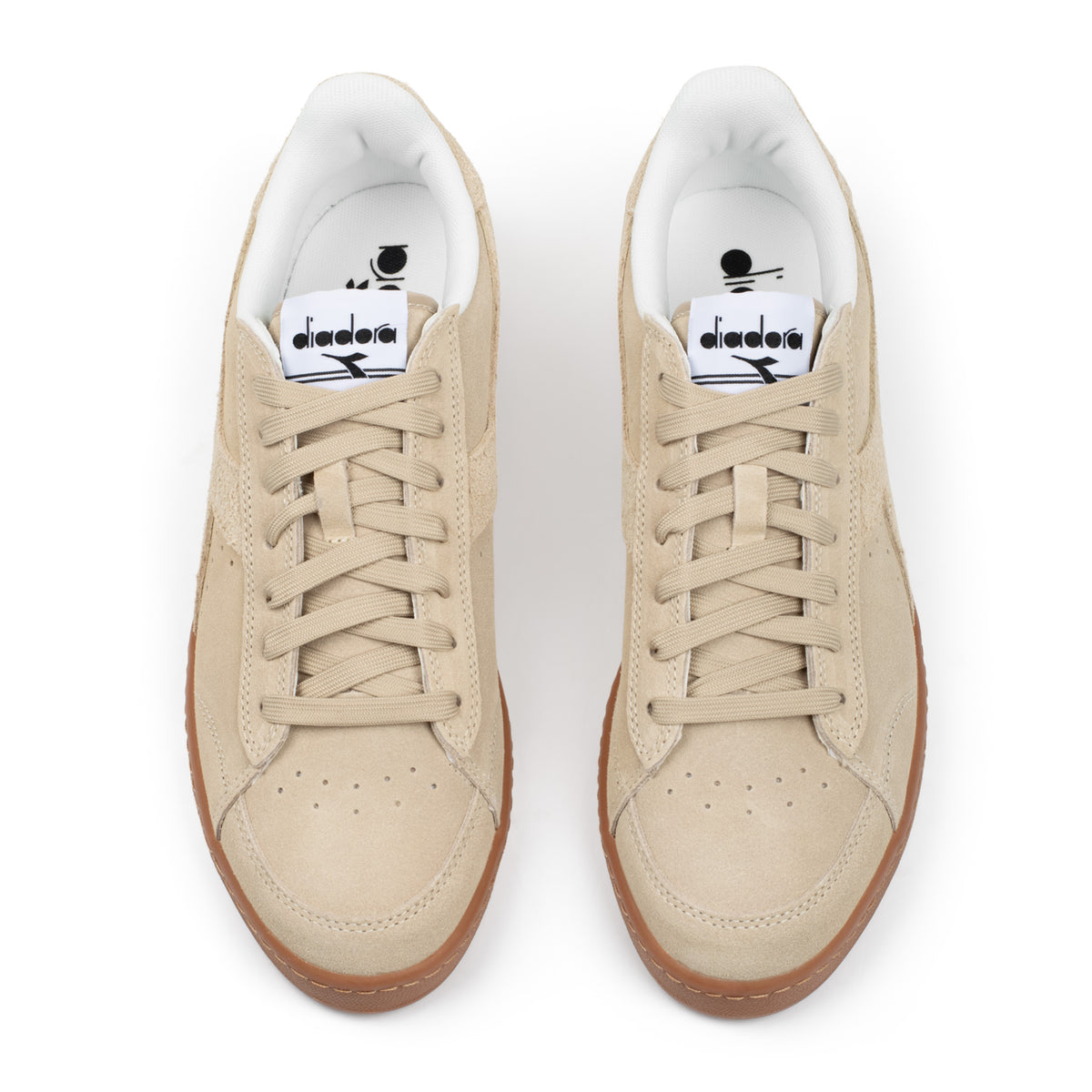 Diadora Suede Game Low Trainers Beige