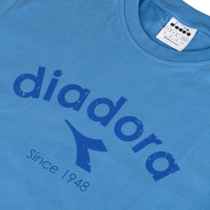 Diadora Logo T-Shirt Pacific Blue