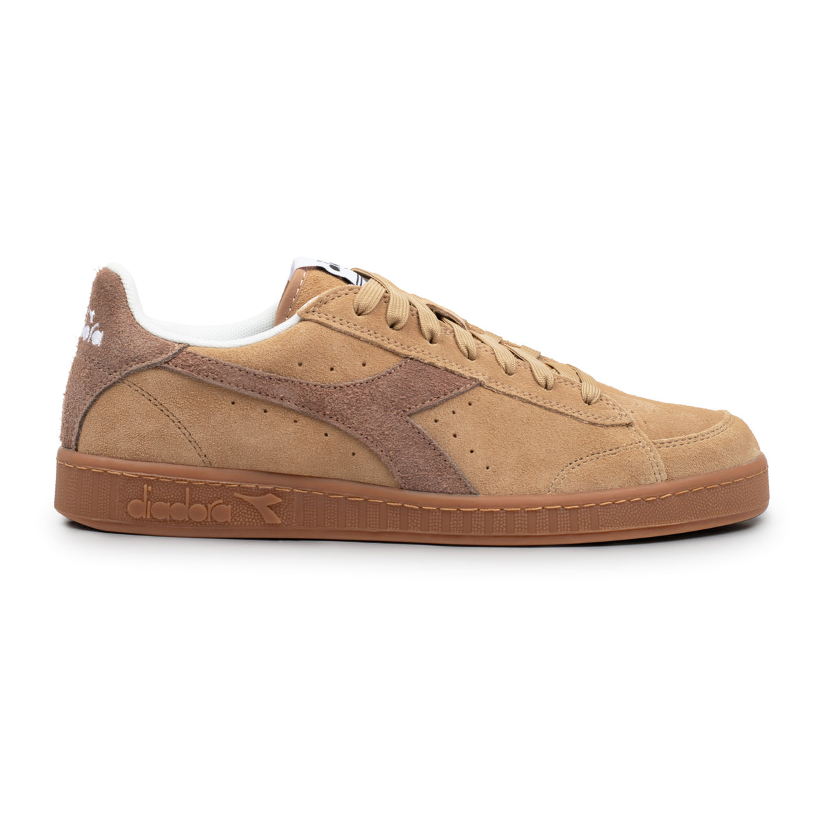 Diadora Suede Game Low Trainers Brown