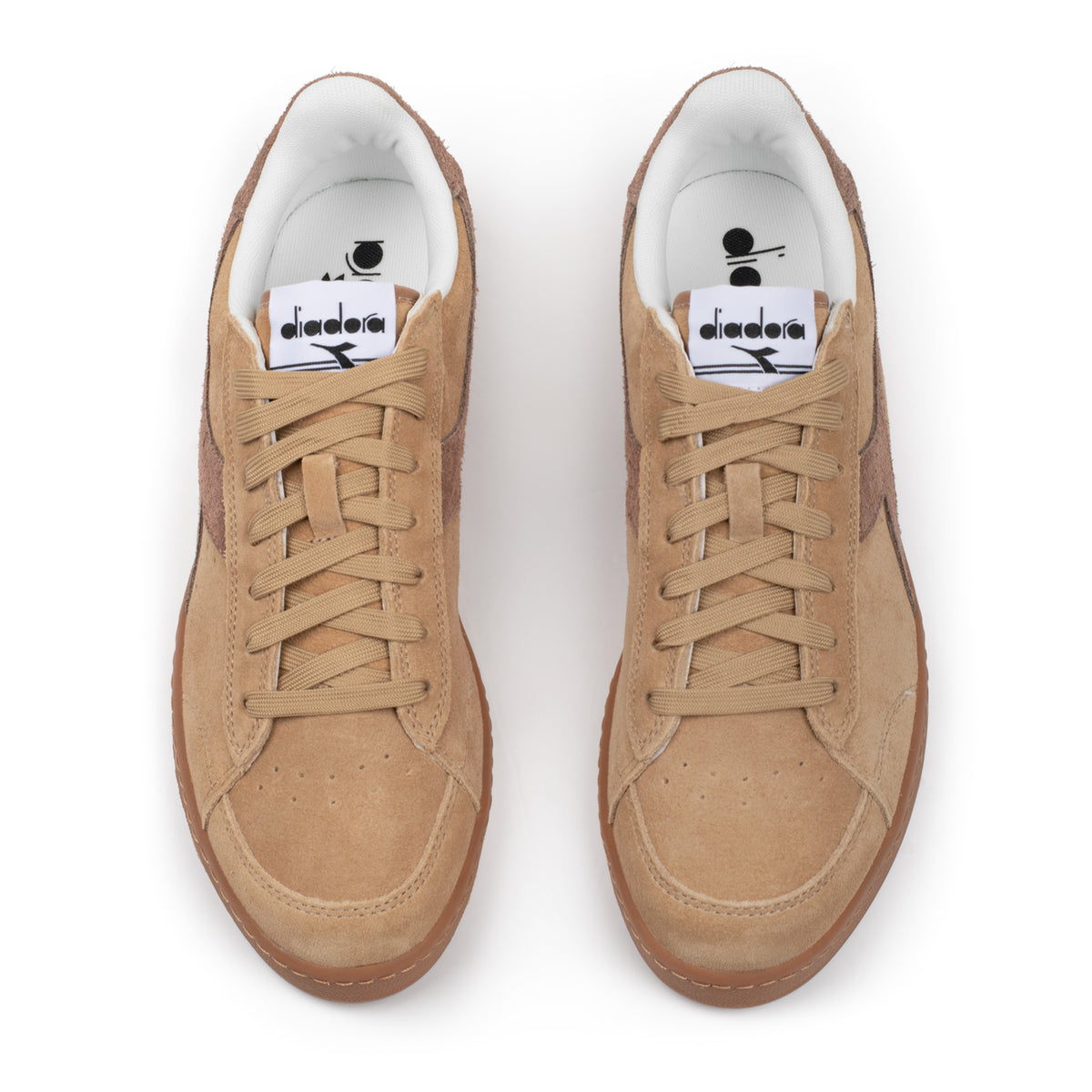 Diadora Suede Game Low Trainers Brown
