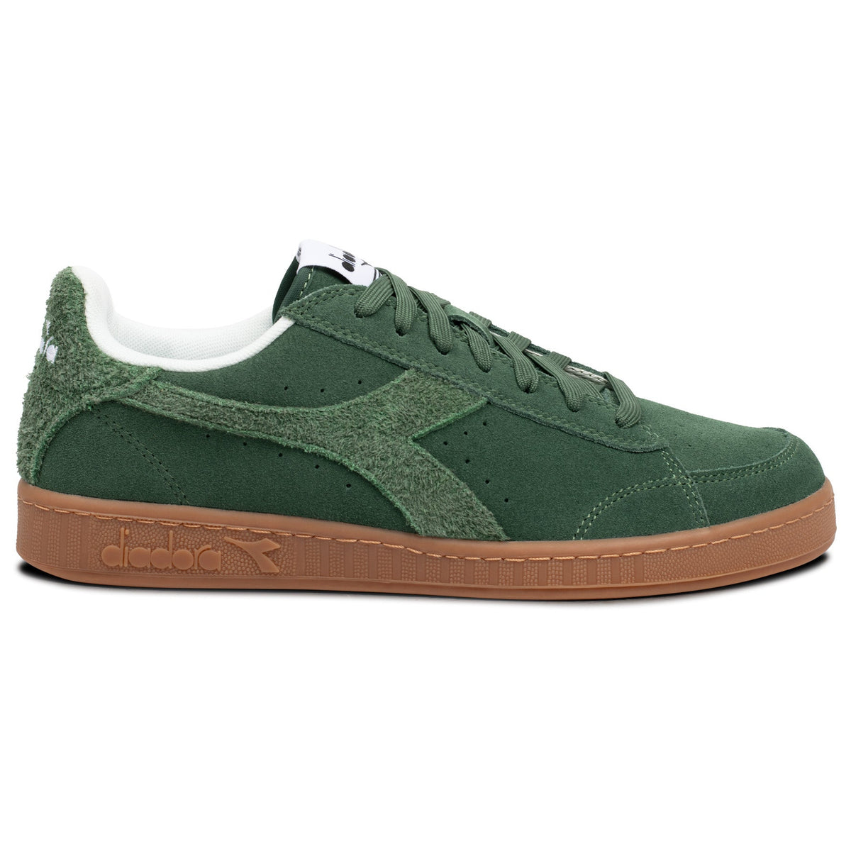 Diadora Suede Game Low Trainers Green