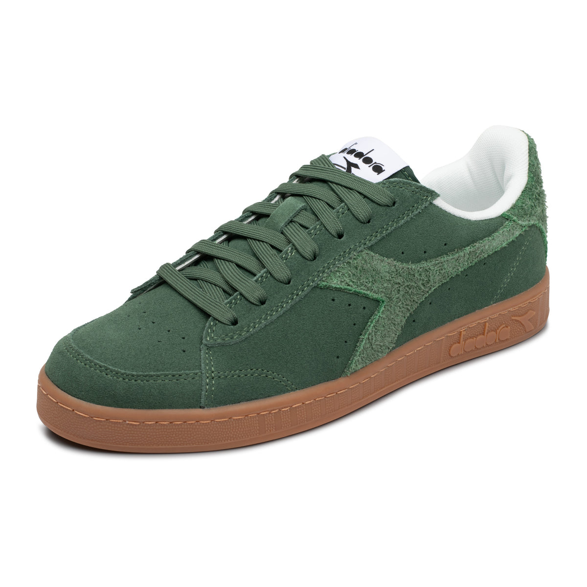 Diadora Suede Game Low Trainers Green