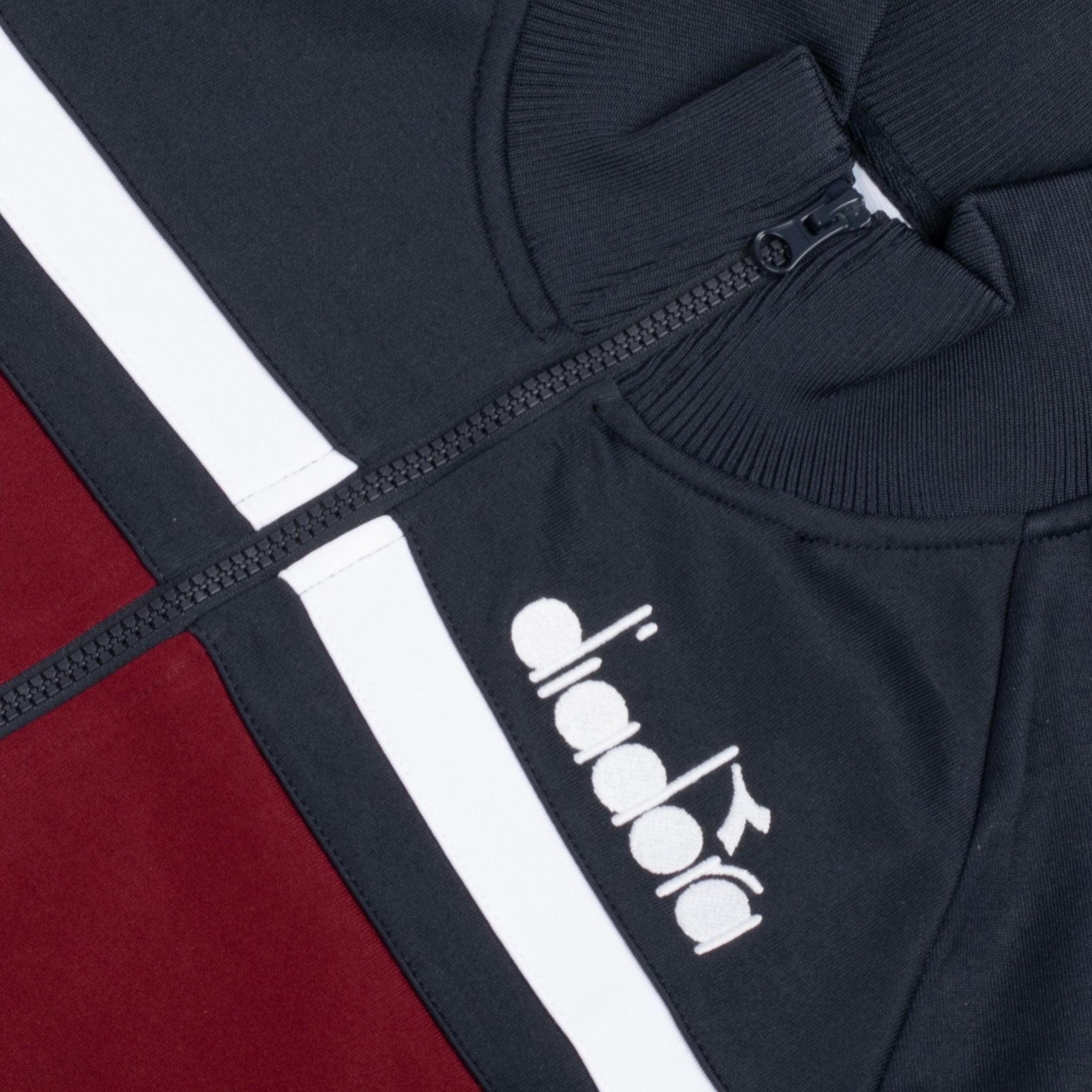Diadora 80's Track Top Navy/Claret