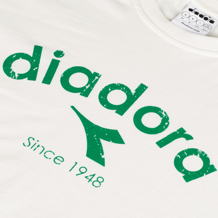 Diadora Logo T-Shirt White/Green