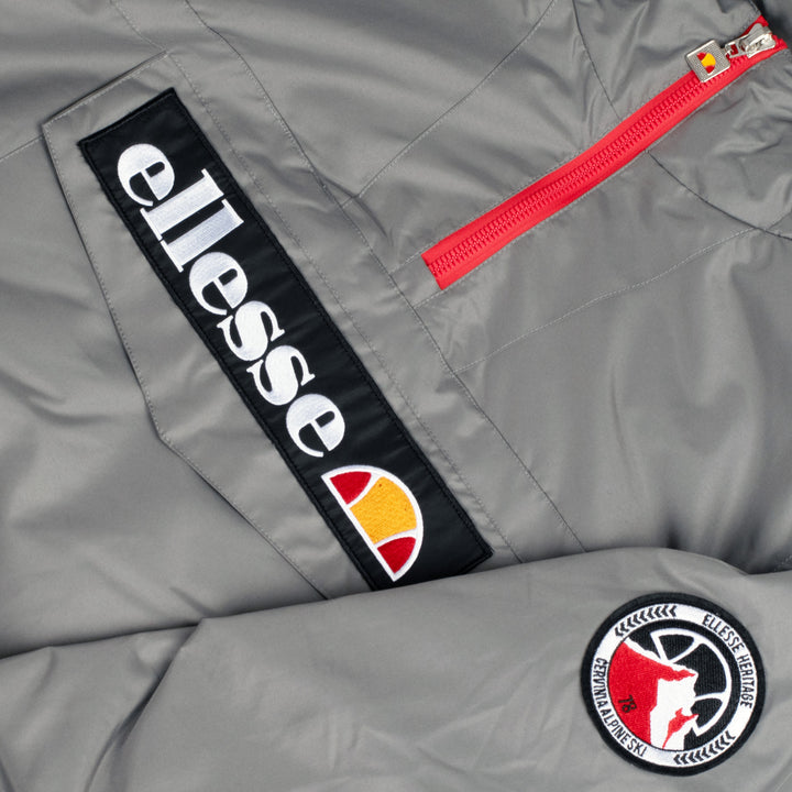 Ellesse Monterini Overhead Jacket Grey