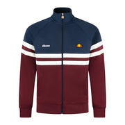 Ellesse Rimini Track Top Burgundy/Navy