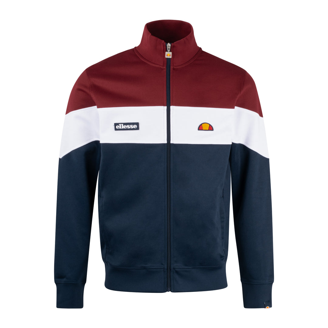 Ellesse Caprini Track Top Burgundy