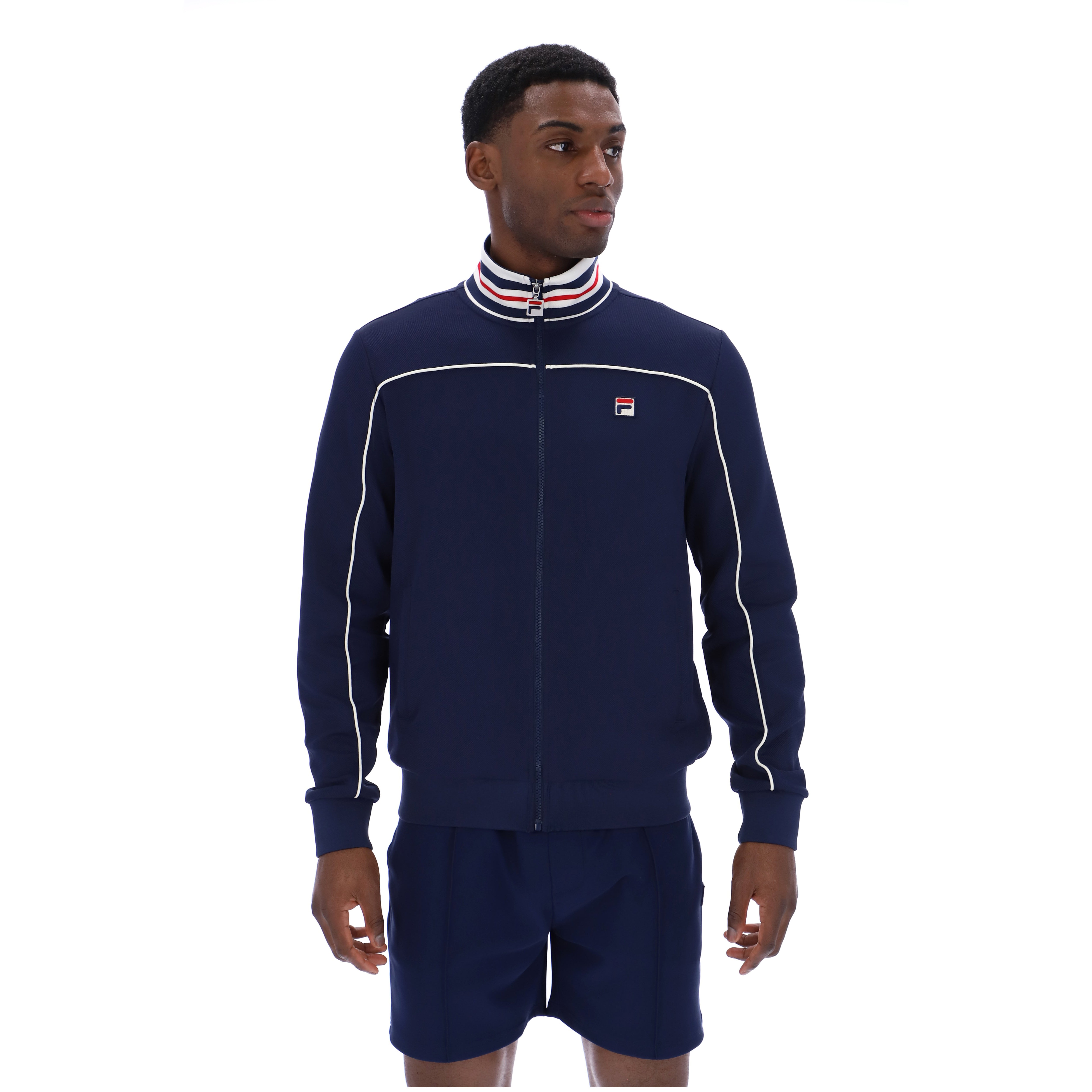 Fila Vintage Federico Track Top Navy