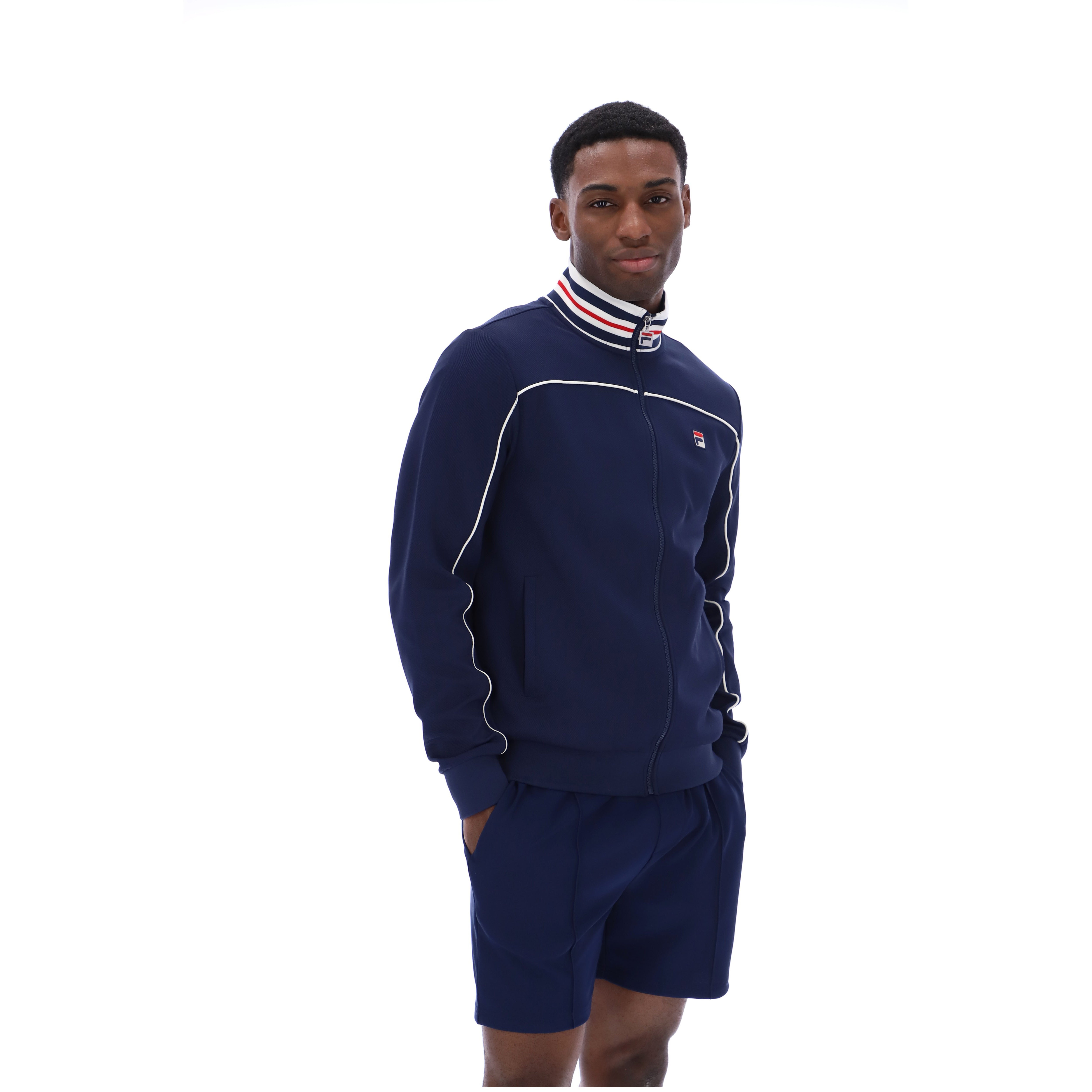 Fila Vintage Federico Track Top Navy