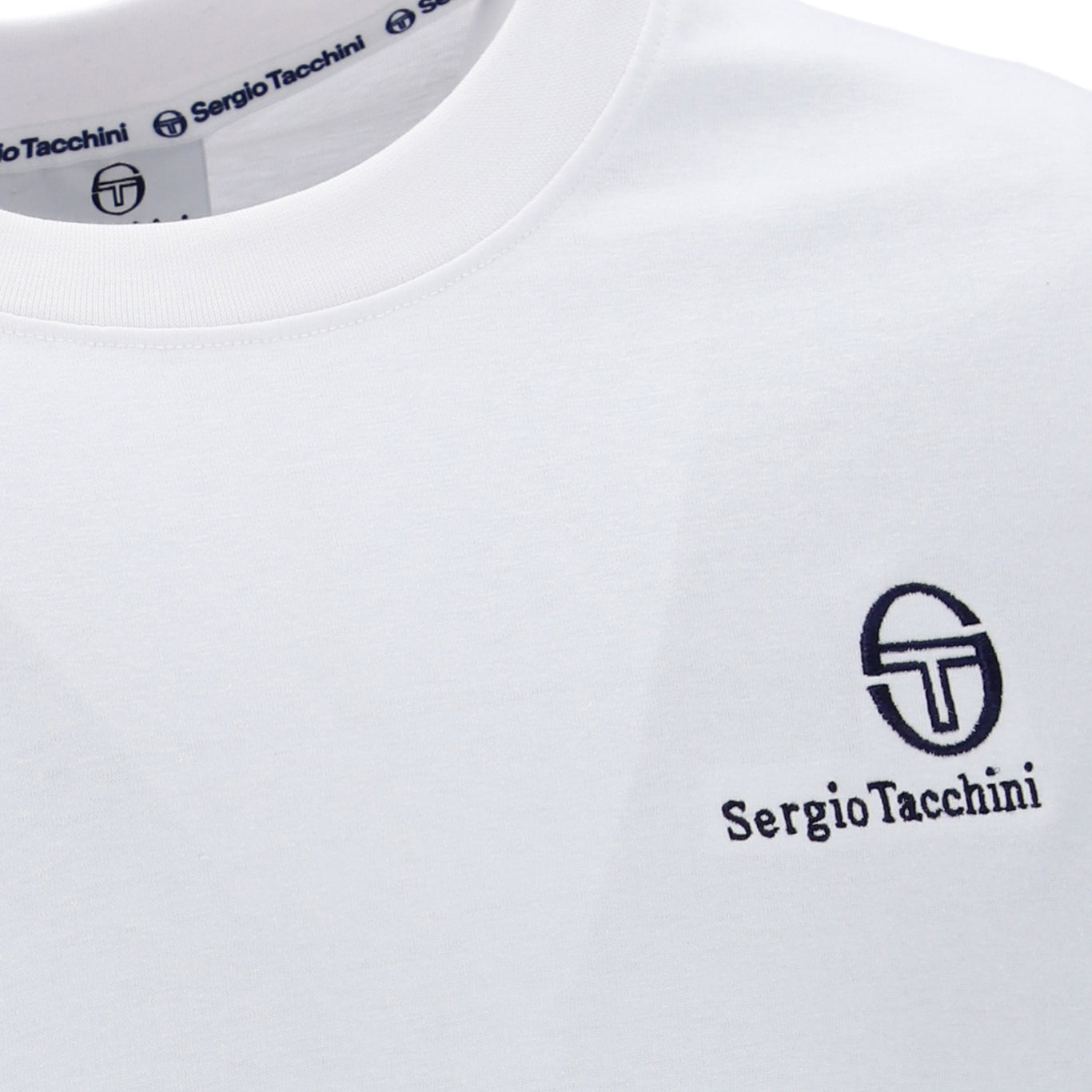 Sergio Tacchini Cargo T-Shirt & Shorts Set White/Navy