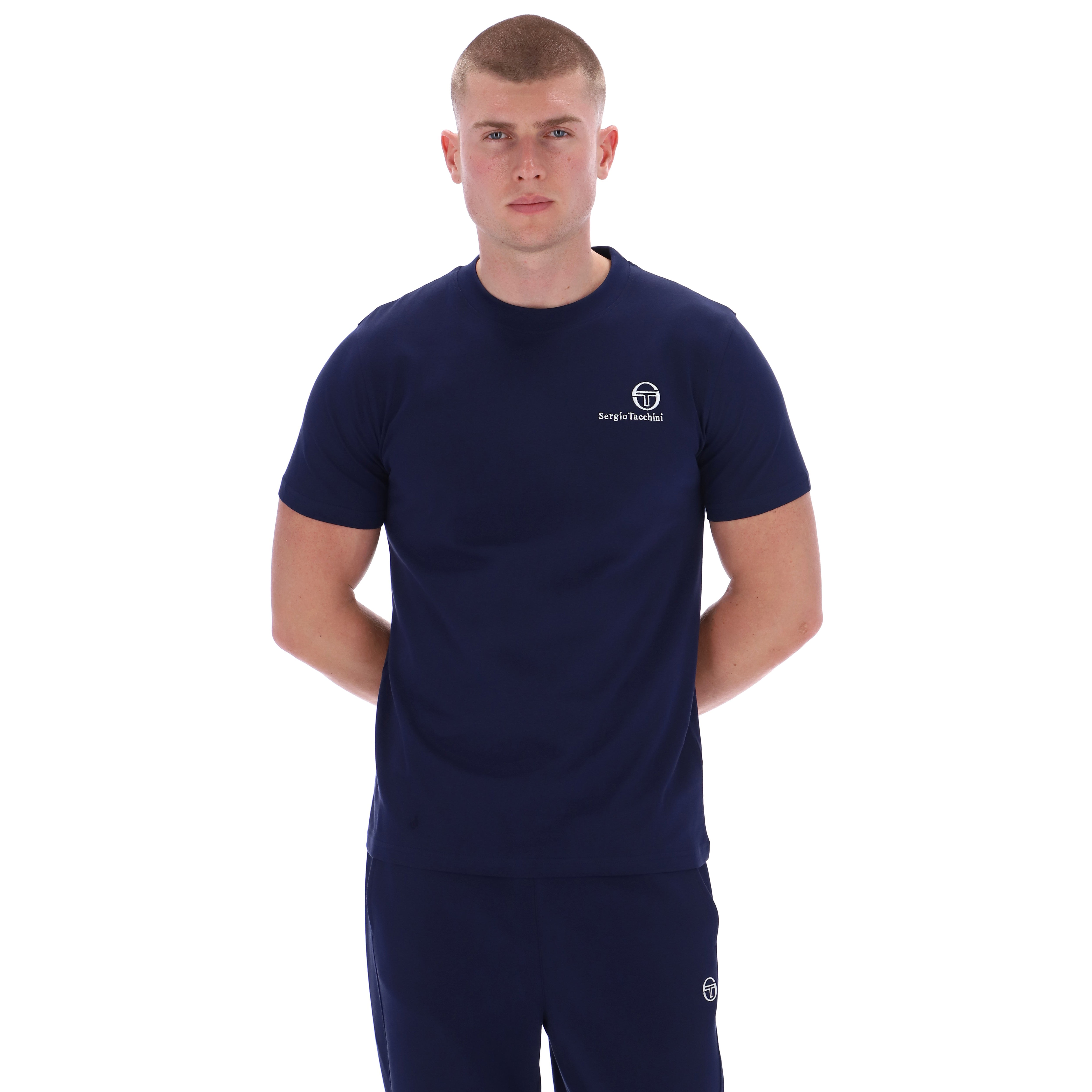 Sergio Tacchini Felton T-Shirt Navy