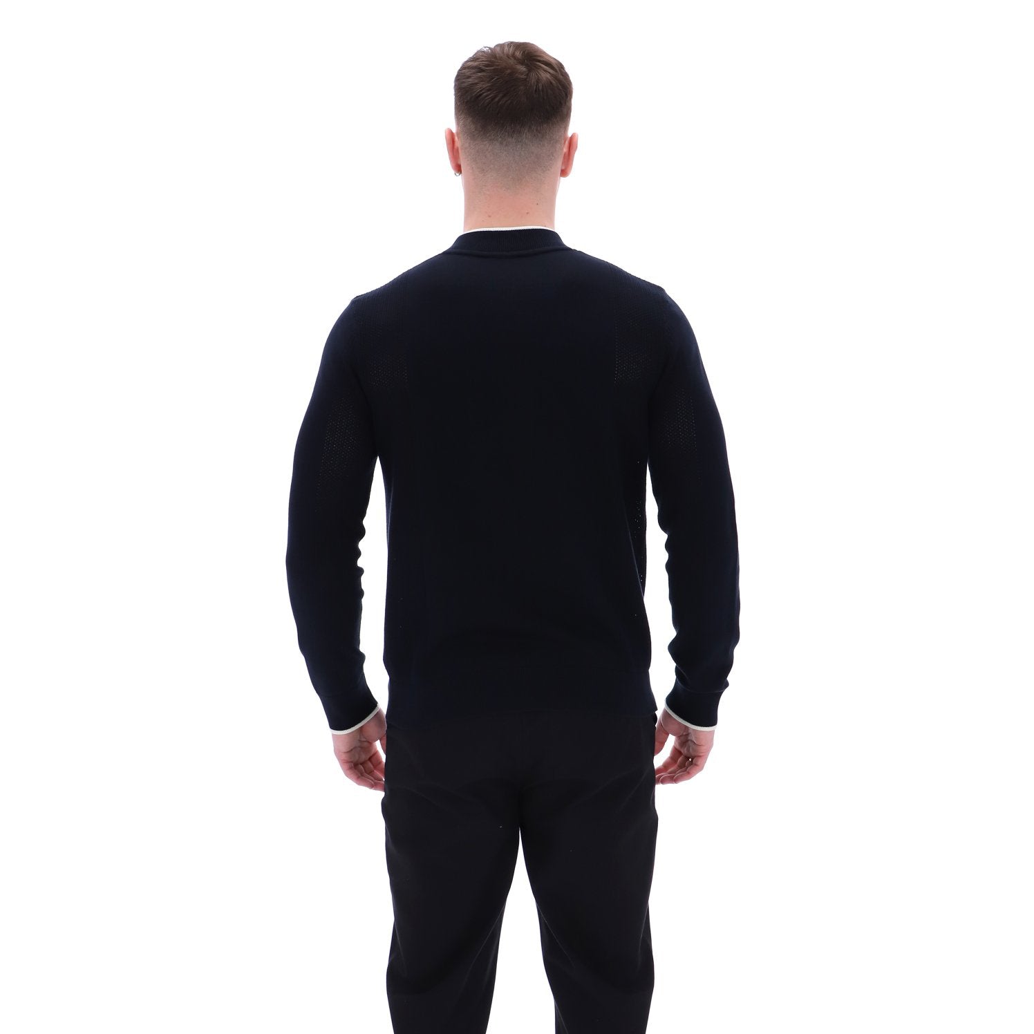 Fila Gold Ferguson Knit Track Top Black