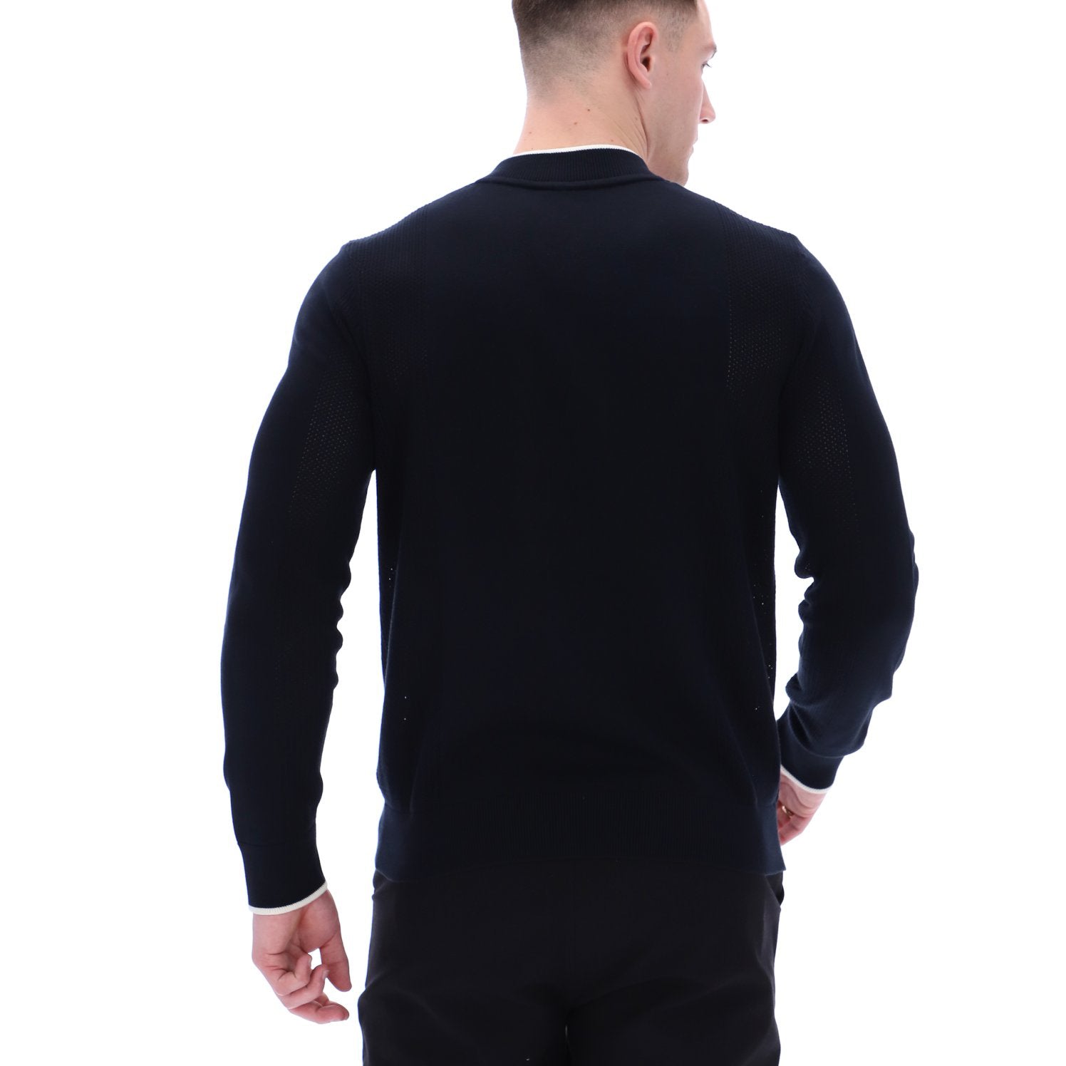 Fila Gold Ferguson Knit Track Top Black