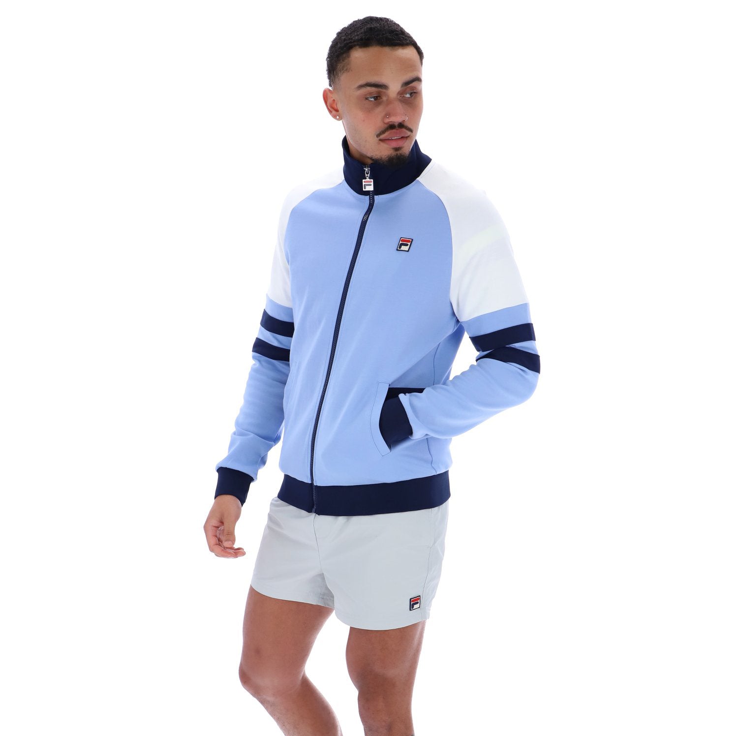 Fila Vintage Founder Track Top Sky/Navy
