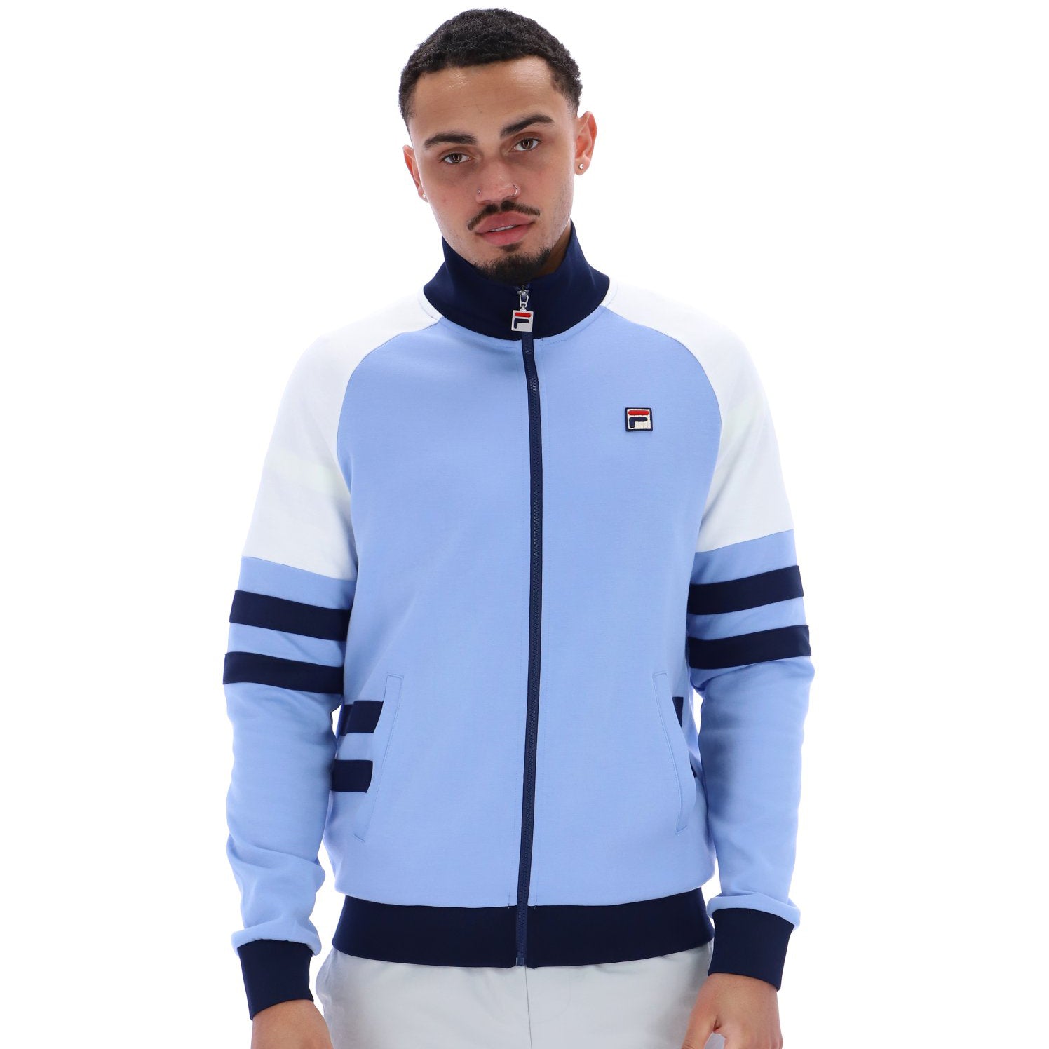Fila Vintage Founder Track Top Sky/Navy