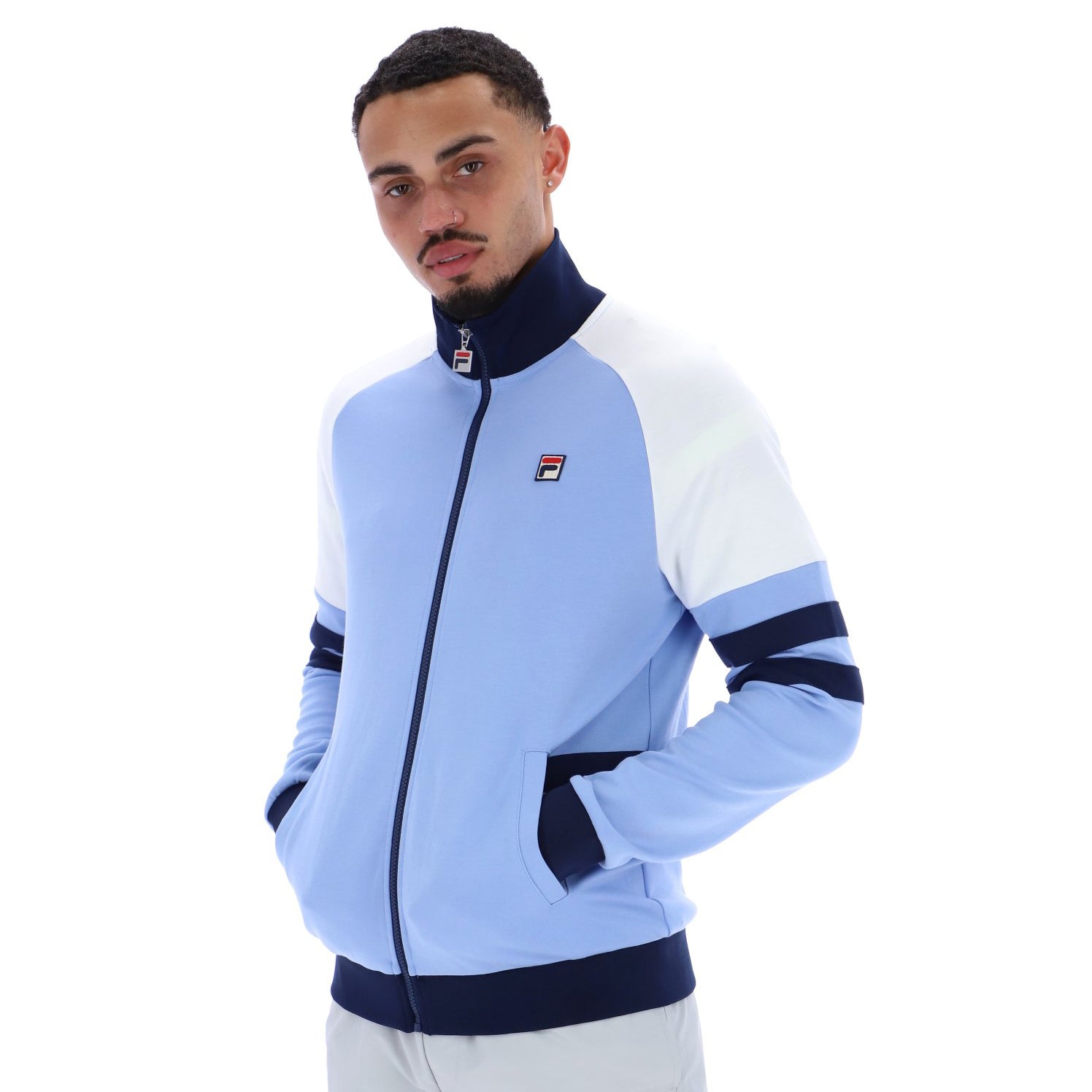 Fila Vintage Founder Track Top Sky/Navy