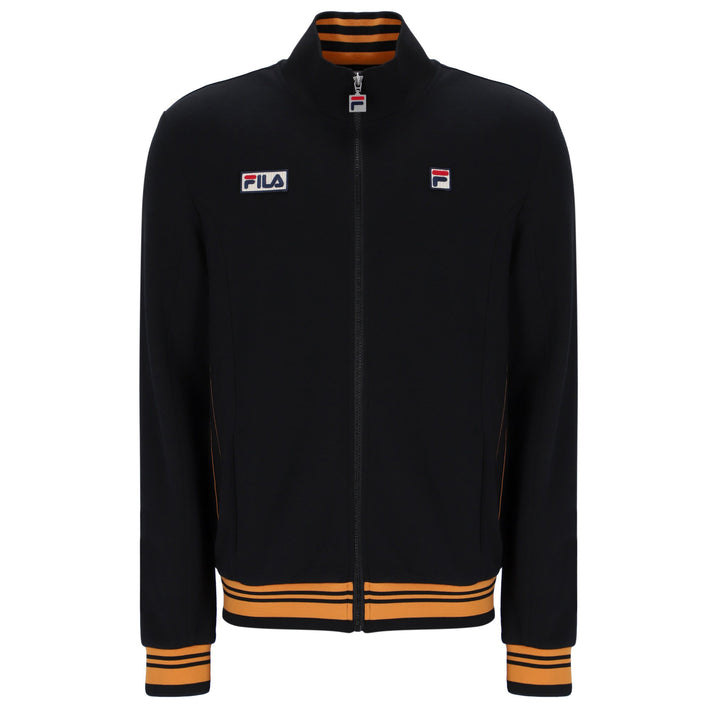 Fila Vintage Jamie Track Top Black/Orange