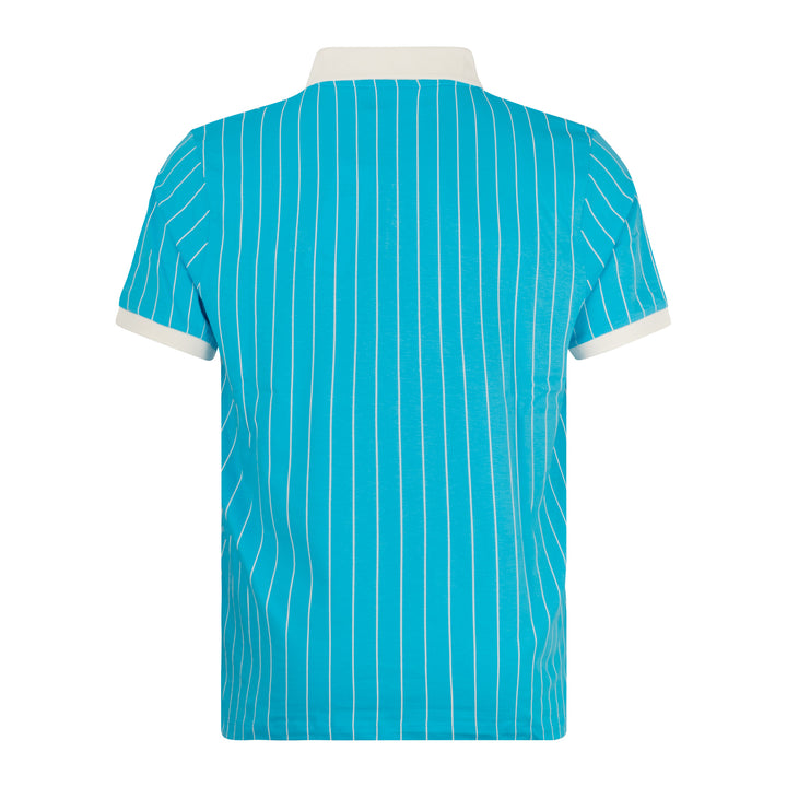 Fila Vintage BB1 Striped Polo Shirt Blue