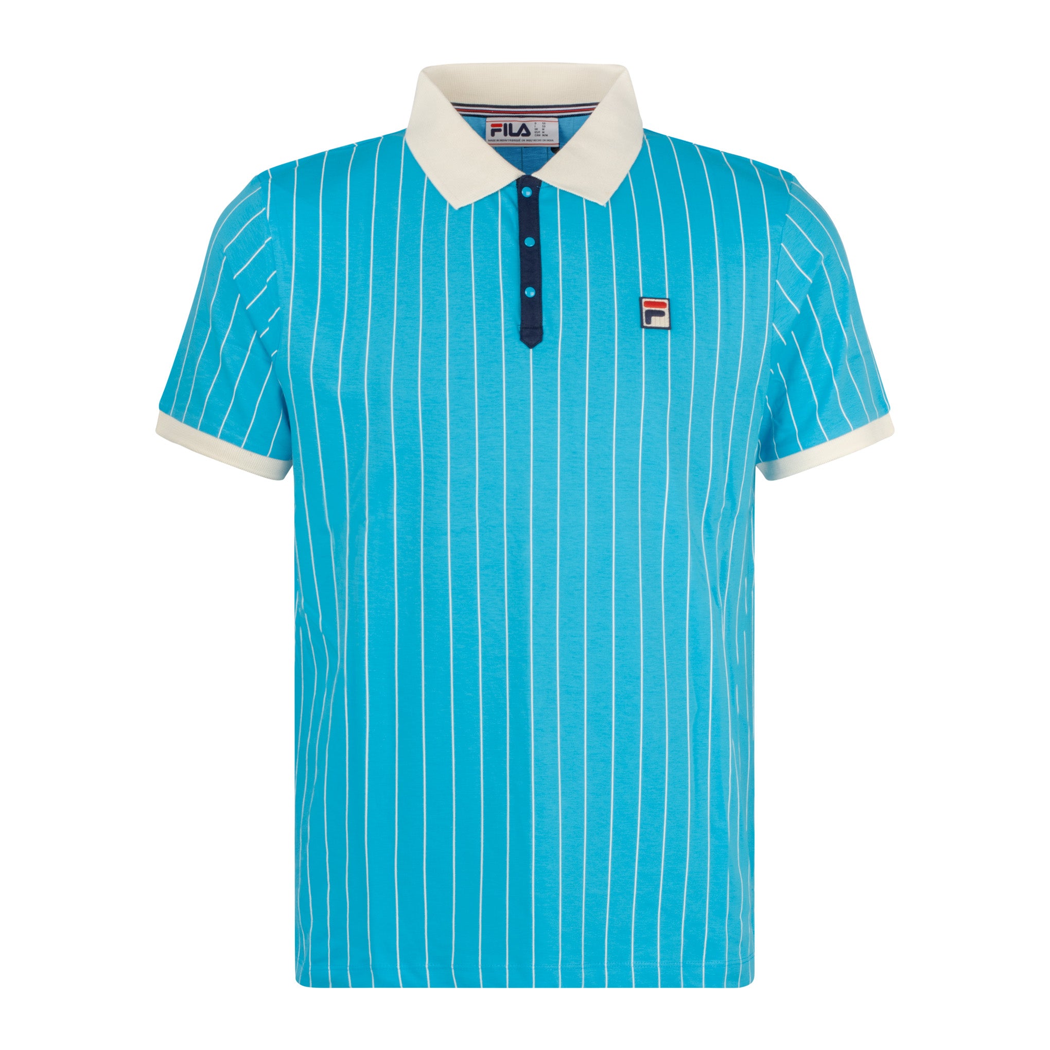 Fila bb1 striped polo shirt outlet