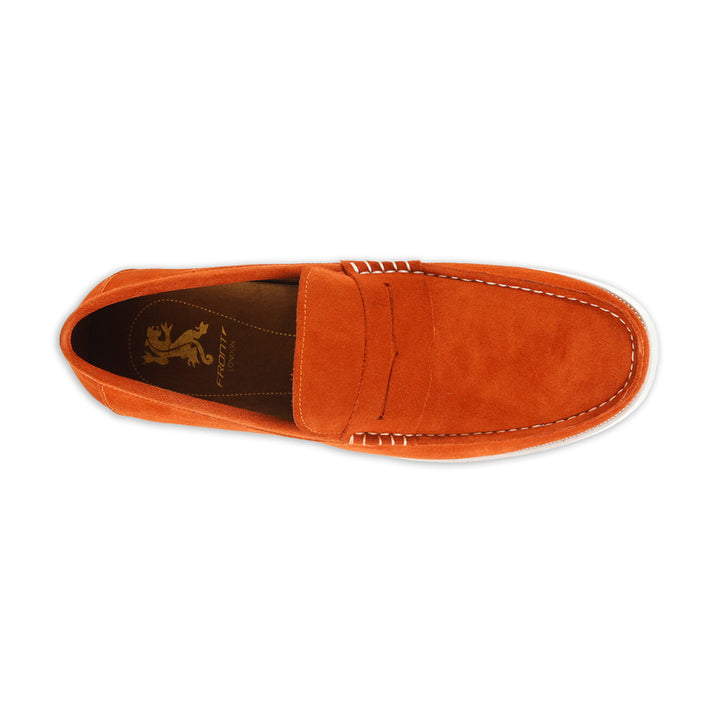 Front Doug Slip On Shoes Orange