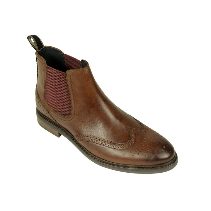 Front Henderson Chelsea Boots Brown