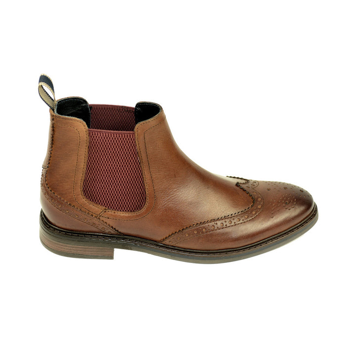 Front Henderson Chelsea Boots Brown