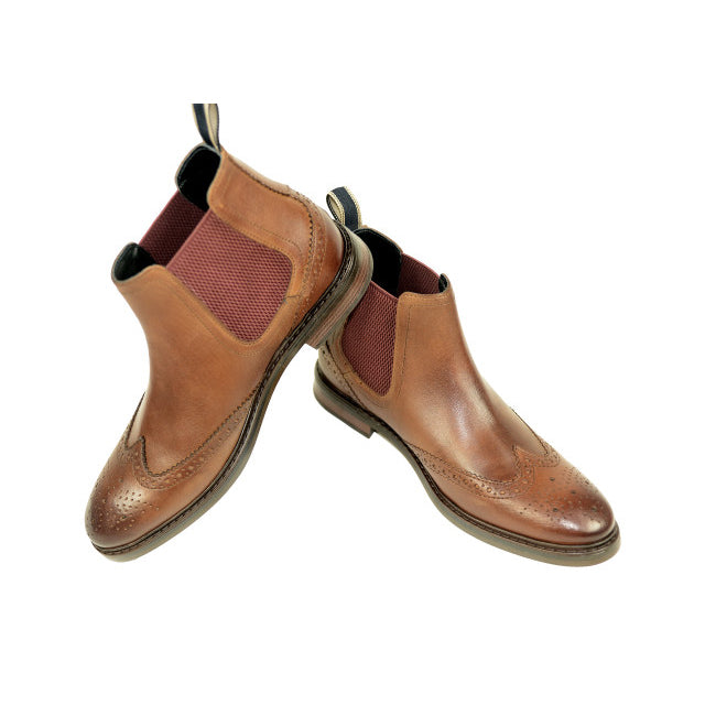 Front Henderson Chelsea Boots Brown