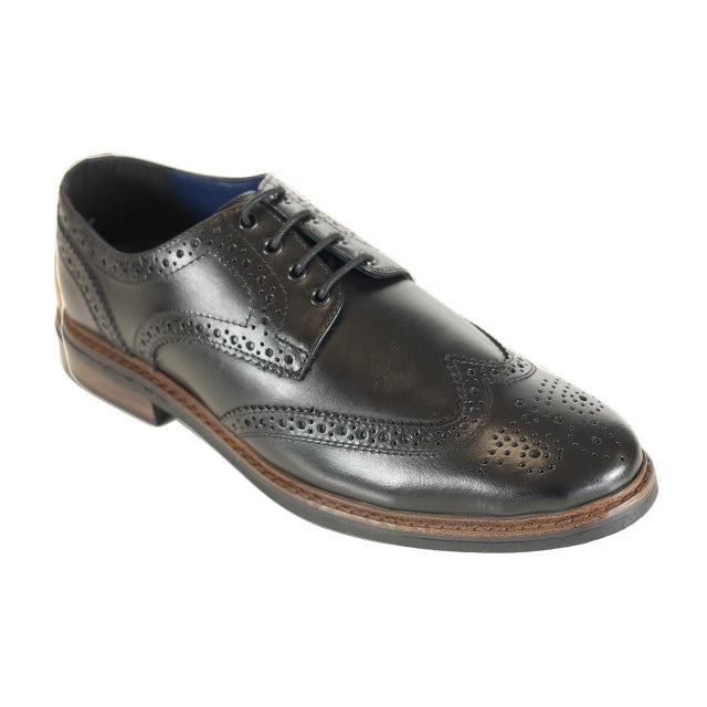 Front Morrison Brogues Black