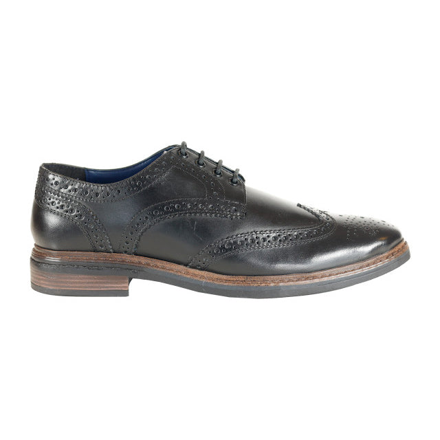 Front Morrison Brogues Black
