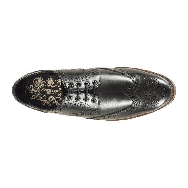 Front Morrison Brogues Black