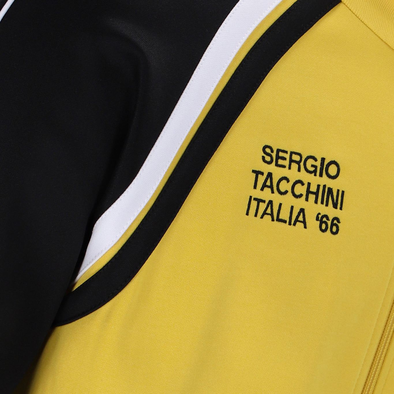 Sergio Tacchini Ghibli Track Top Black/Yellow