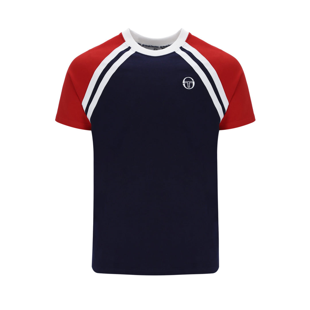 Sergio Tacchini Ghibli T-Shirt Navy/Red