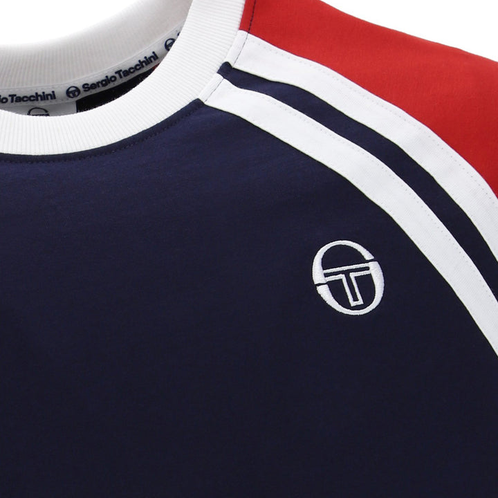 Sergio Tacchini Ghibli T-Shirt Navy/Red