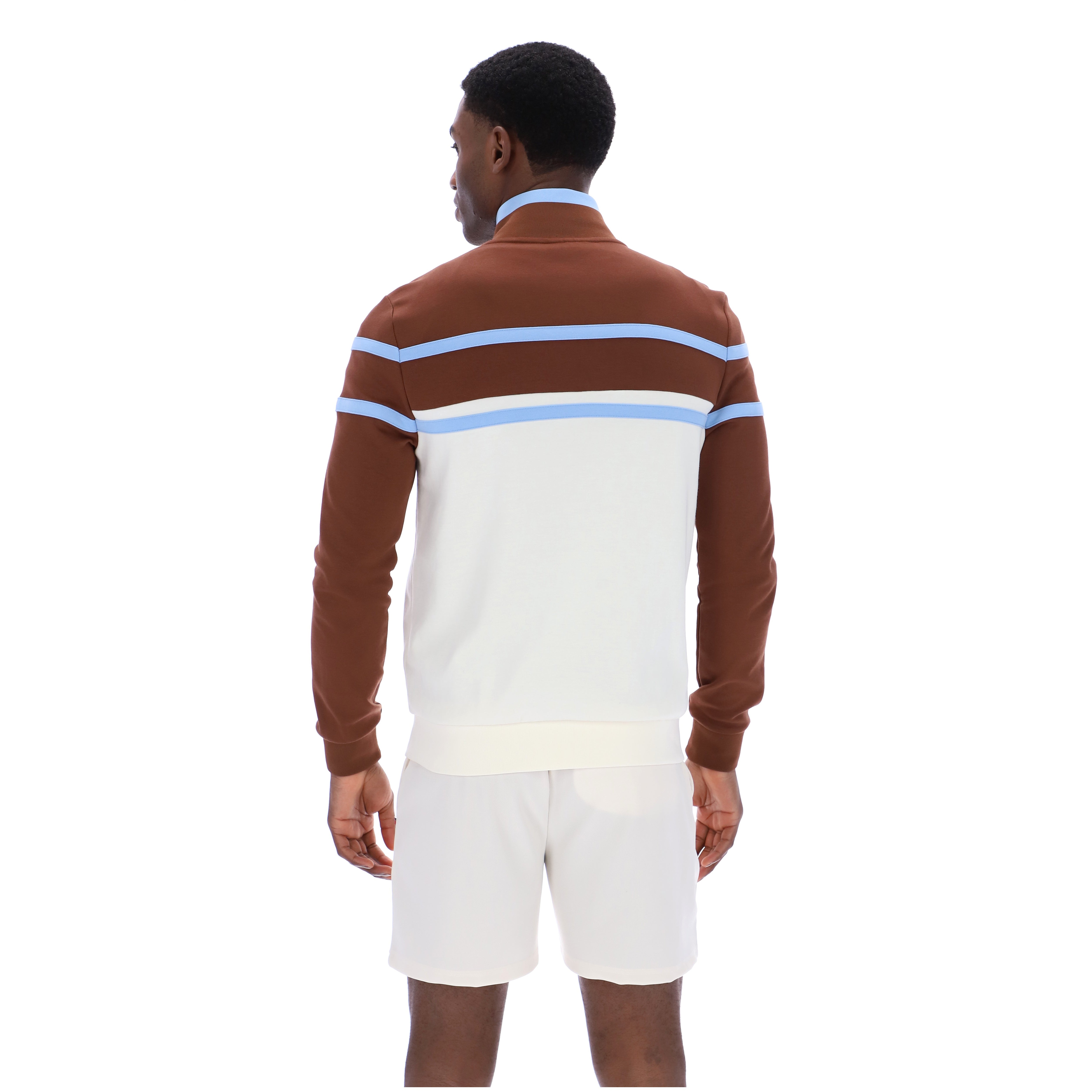 Fila Vintage Giovanni Track Top Brown