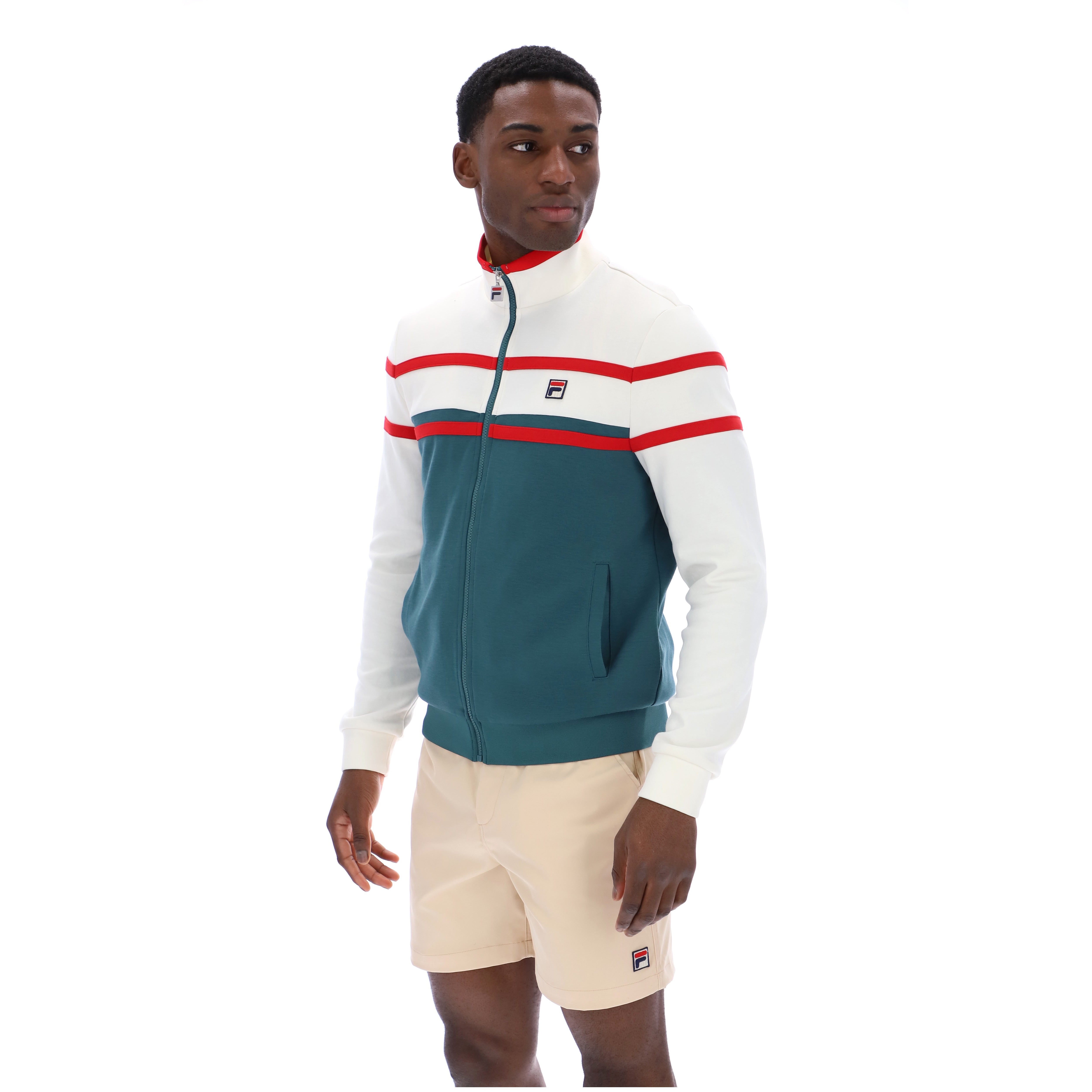 Fila Vintage Giovanni Track Top Green