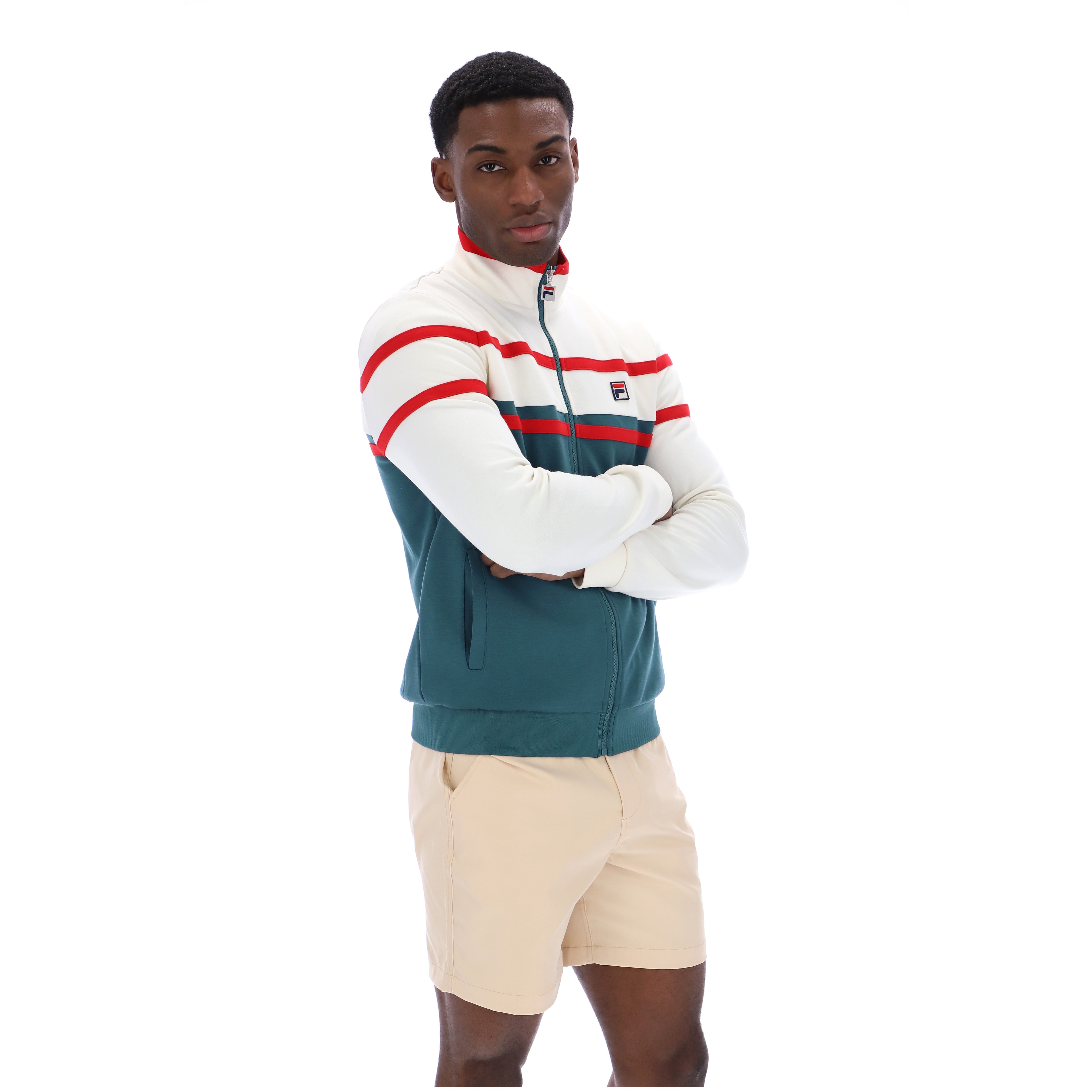 Fila Vintage Giovanni Track Top Green