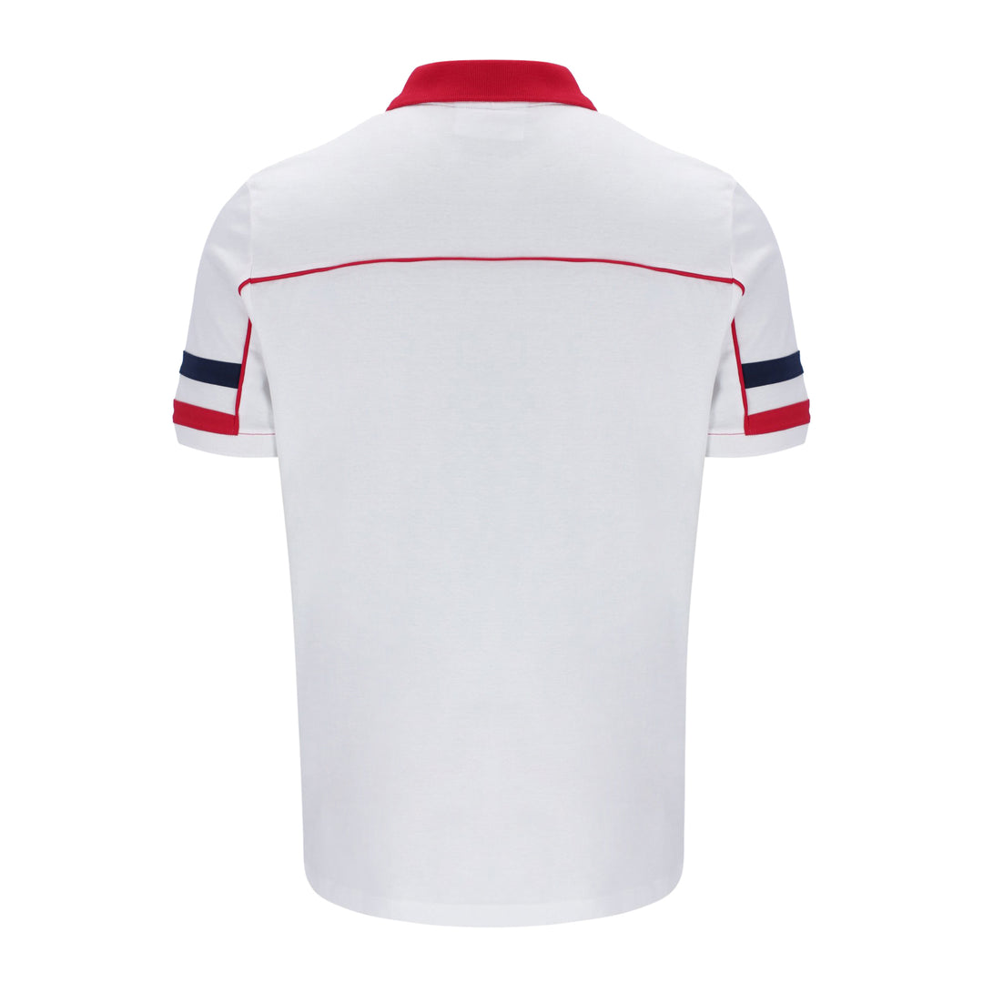 Fila Vintage Grandslam Polo Shirt White