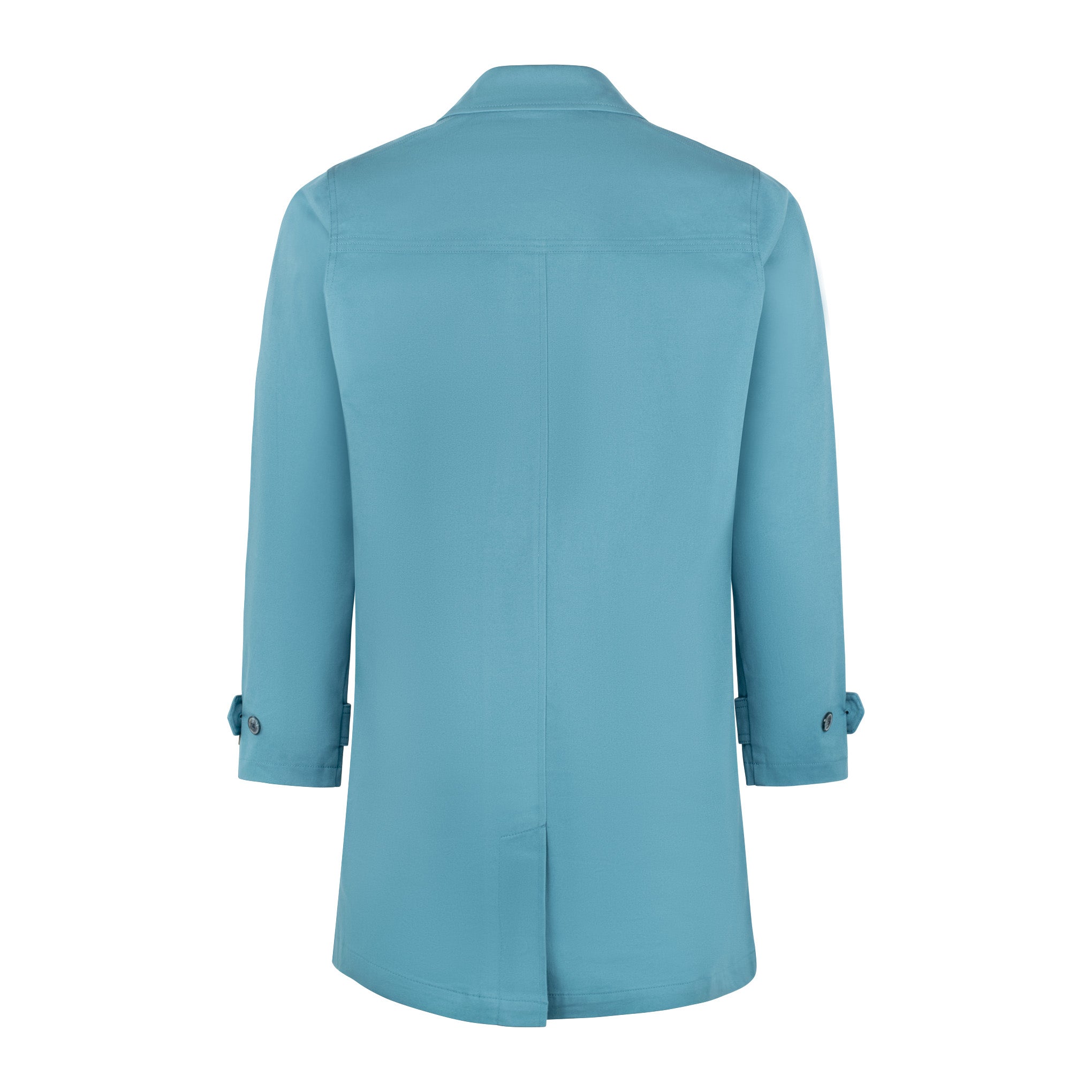 Gabicci Vintage Houghton Mac Jacket Aqua