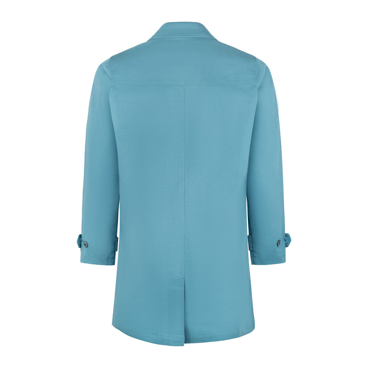 Gabicci Vintage Houghton Mac Jacket Aqua