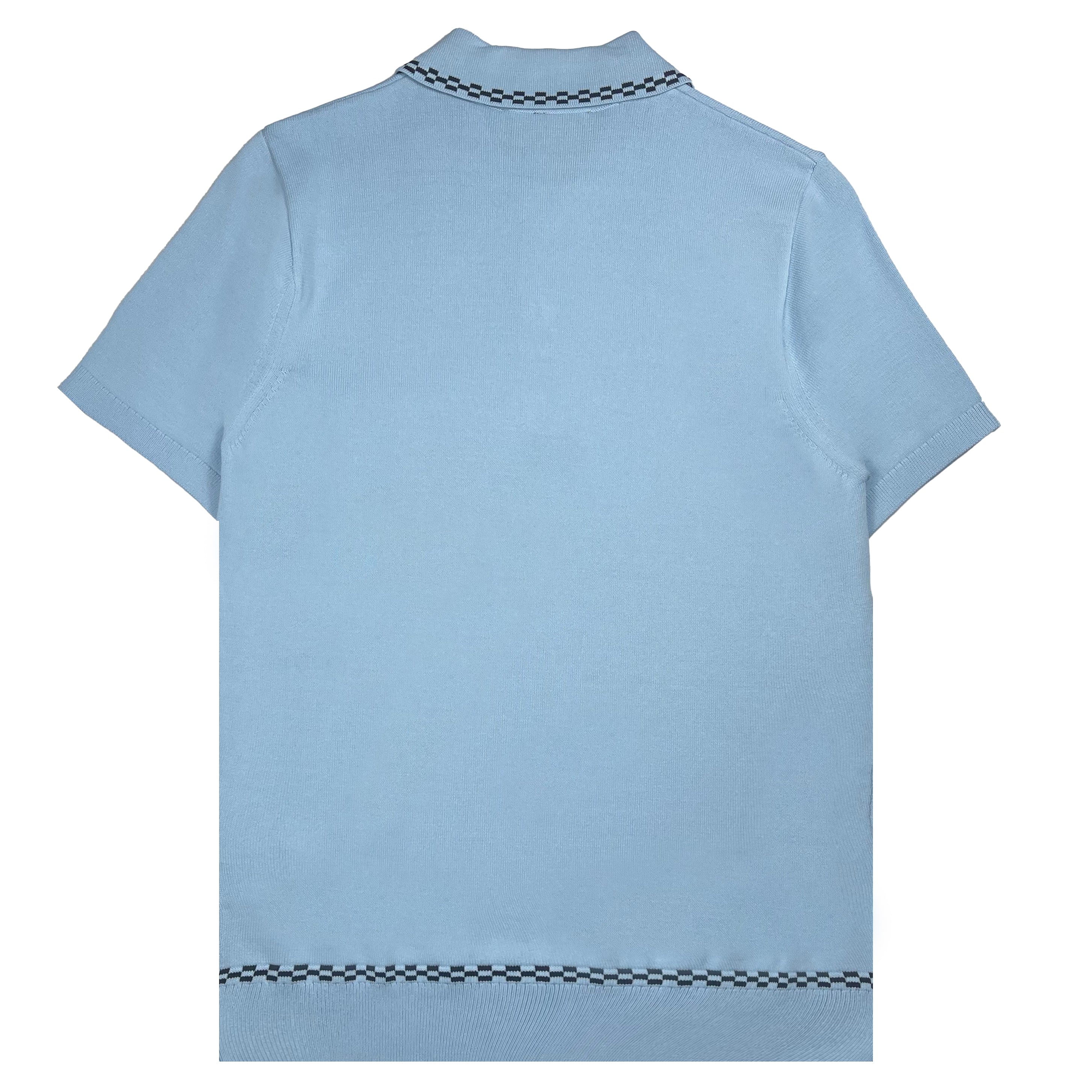 Gabicci Archive Alexander Knit Polo Sky
