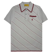 Gabicci Archive Connett Knit Polo Grey