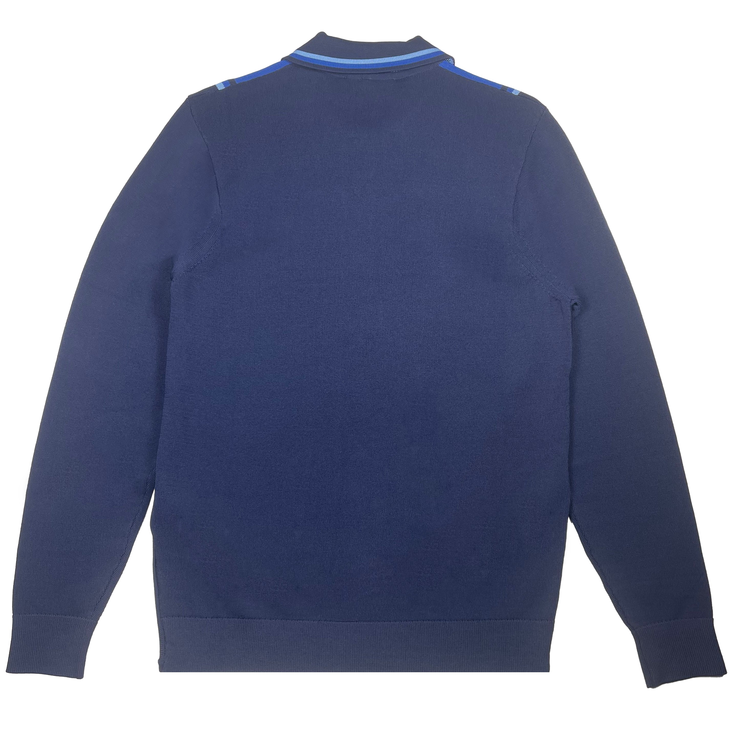 Gabicci Archive Xander Knit Polo Navy