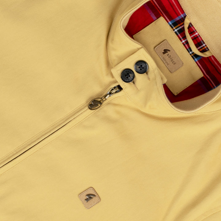 Gabicci Vintage Harrington Jacket Yellow