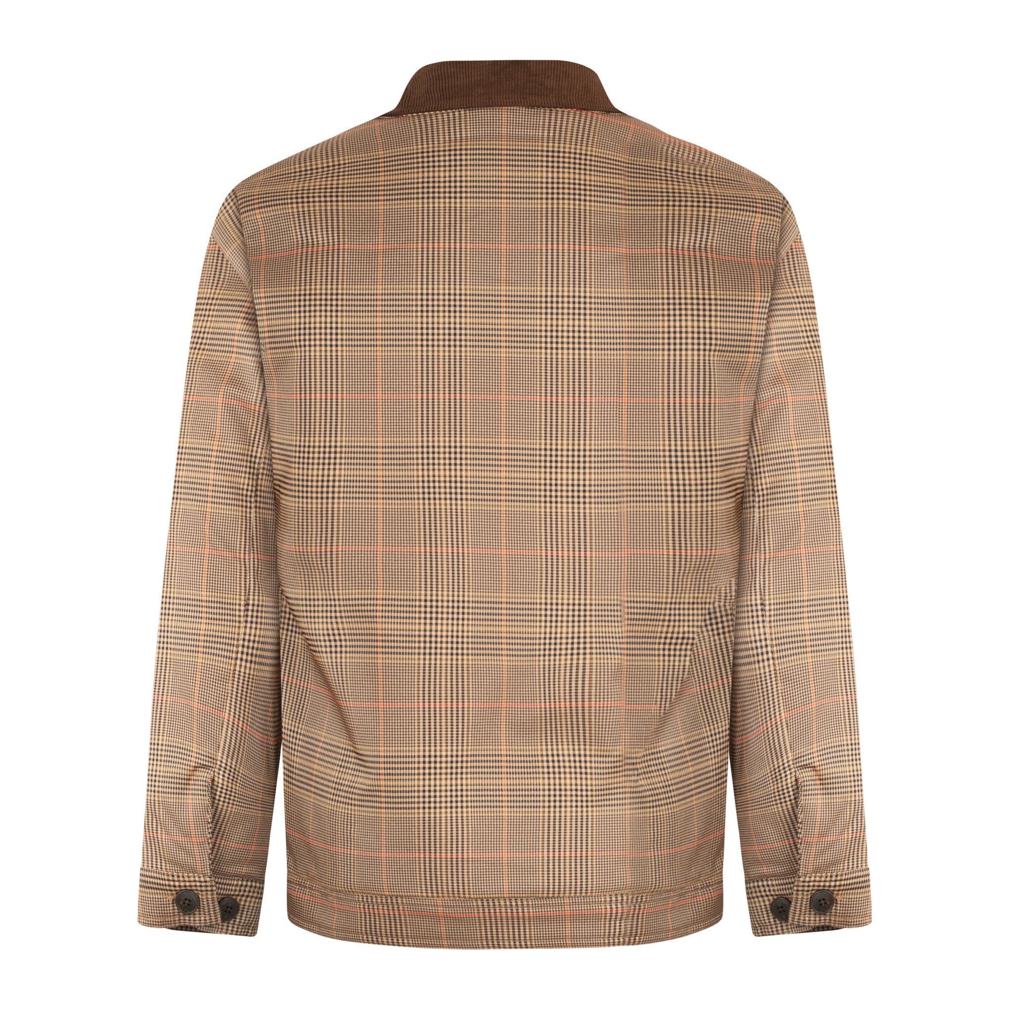 Gabicci Vintage Hunter Check Jacket Beige