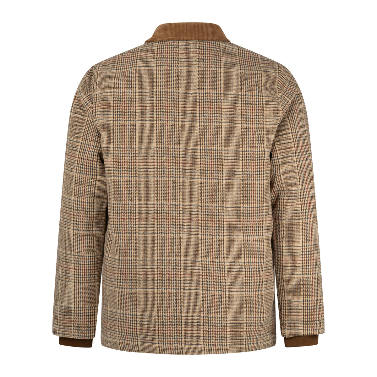 Gabicci Vintage Hunter Check Jacket Brown
