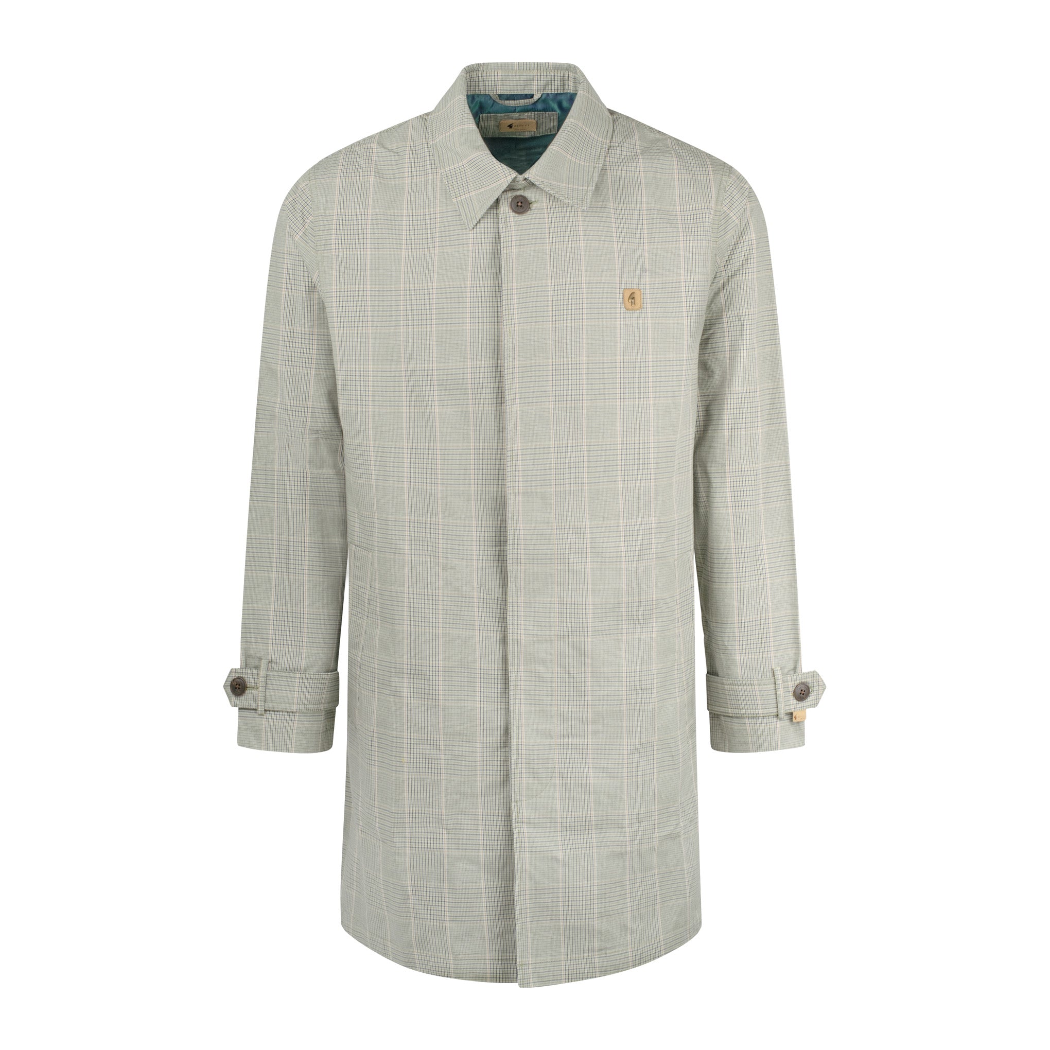 Gabicci Vintage Houghton Check Mac Jacket Mint